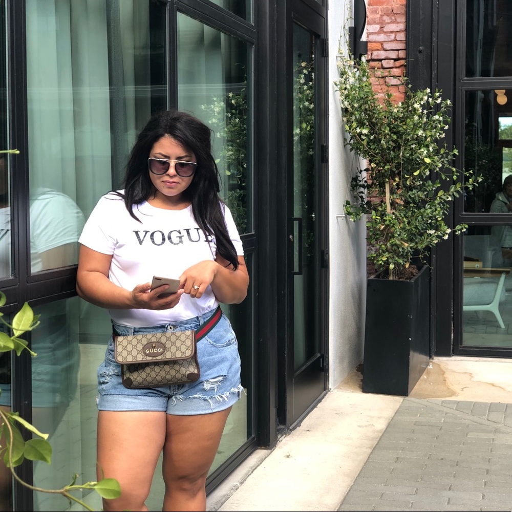 Gucci Belt Canvas Belt Bag